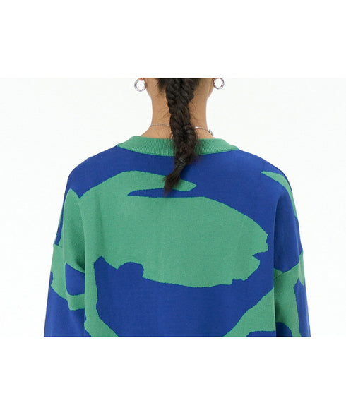 Abstract Pattern Sweater